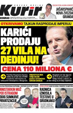 Kurir - broj 3498, 23. jun 2013.