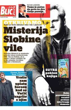 Blic - broj 7446, 5. nov 2017.