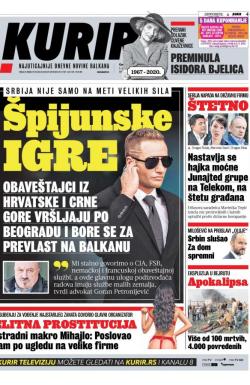 Kurir - broj 2325, 6. avg 2020.