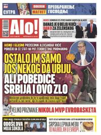 Alo - broj 6256, 18. avg 2025.