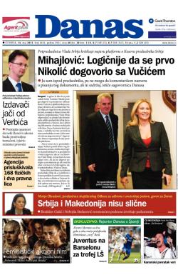 Danas - broj 6436, 14. maj 2015.