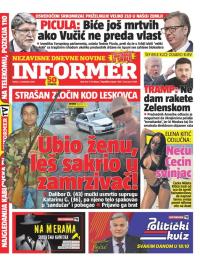 Informer - broj 4127, 5. nov 2025.