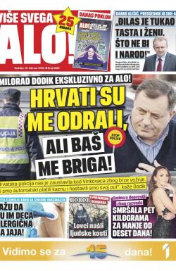 Alo - broj 3585, 18. feb 2018.