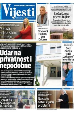 Vijesti - broj 9785, 29. jul 2025.