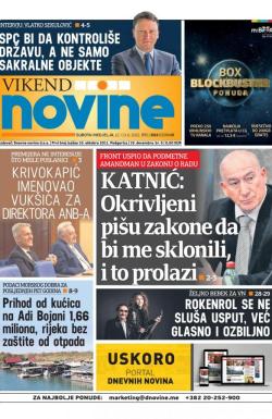 Dnevne novine - broj 3018, 12. jun 2021.