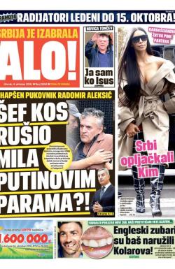 Alo - broj 3094, 4. okt 2016.