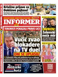 Informer - broj 4064, 23. avg 2025.