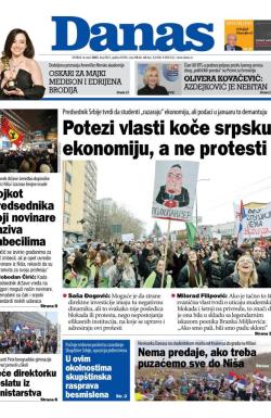 Danas - broj 9853, 4. mar 2025.