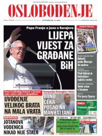 Oslobođenje - broj 24.489, 2. feb 2015.