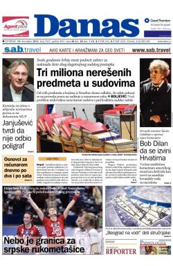 Danas - broj 5925, 19. dec 2013.