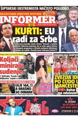 Informer - broj 3476, 19. sep 2023.