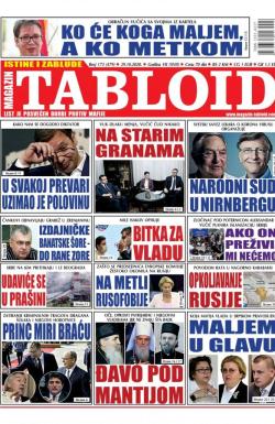 Tabloid - broj 173, 29. okt 2020.