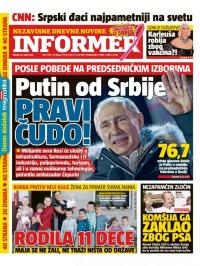 Informer - broj 1796, 20. mar 2018.