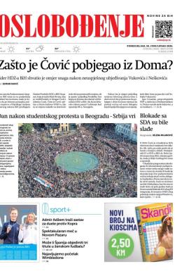 Oslobođenje - broj 27948, 30. jun 2025.