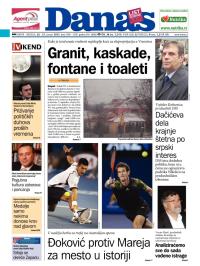 Danas - broj 5598-5599, 26. jan 2013.