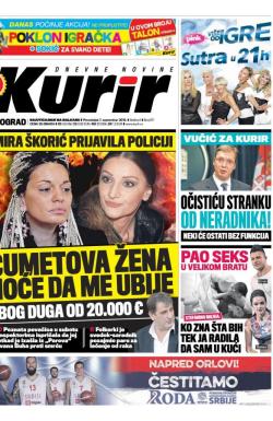 Kurir - broj 571, 7. sep 2015.