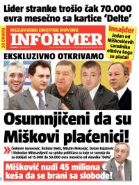 Informer - broj 190, 17. dec 2012.