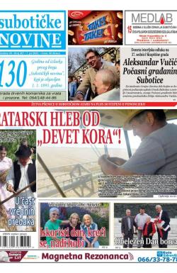 Nove Subotičke novine - broj 327, 7. jul 2023.