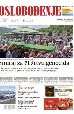 Oslobođenje - broj 25369, 12. jul 2017.