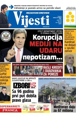 Vijesti - broj 5718, 28. feb 2014.