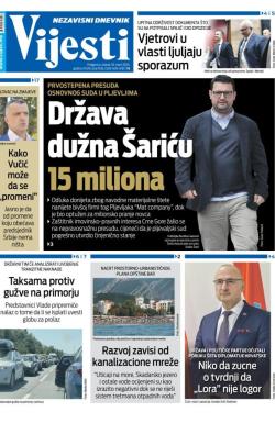 Vijesti - broj 9658, 18. mar 2025.