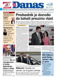 Danas - broj 7337, 31. okt 2017.