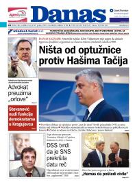 Danas - broj 6141, 23. jul 2014.