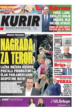 Kurir - broj 3684, 28. maj 2024.