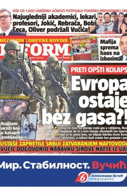 Informer - broj 3025, 31. mar 2022.