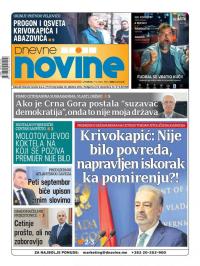 Dnevne novine - broj 3091, 7. sep 2021.