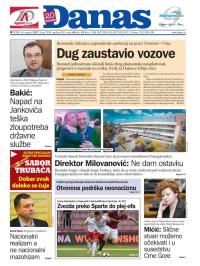 Danas - broj 7249, 4. avg 2017.