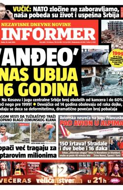 Informer - broj 880, 25. mar 2015.