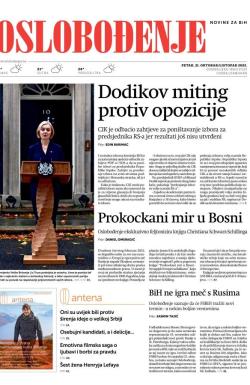 Oslobođenje - broj 27127, 21. okt 2022.