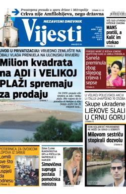 Vijesti - broj 6113, 3. apr 2015.