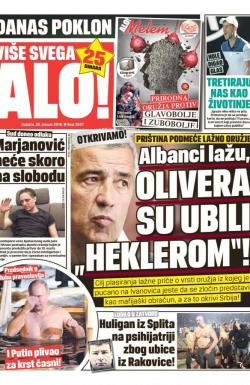 Alo - broj 3557, 20. jan 2018.