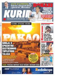 Kurir - broj 3735, 18. jul 2024.