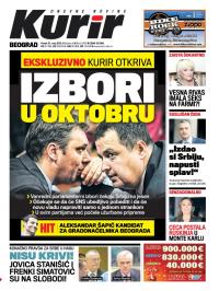 Kurir - broj 3475, 31. maj 2013.