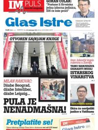 Glas Istre - broj 324, 26. nov 2022.