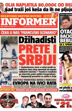 Informer - broj 818, 10. jan 2015.