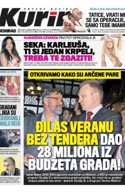 Kurir - broj 3614, 17. okt 2013.