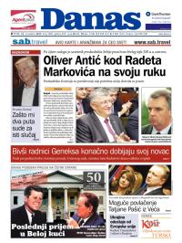 Danas - broj 5898, 22. nov 2013.