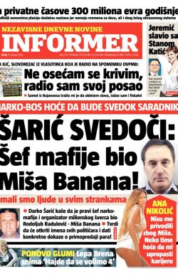 Informer - broj 213, 16. jan 2013.
