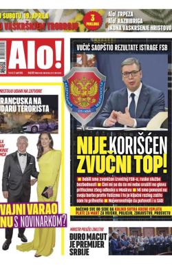 Alo - broj 6137, 17. apr 2025.