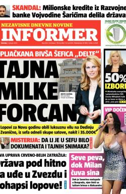 Informer - broj 203, 3. jan 2013.