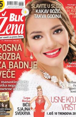 Blic Žena - broj 581, 2. jan 2016.