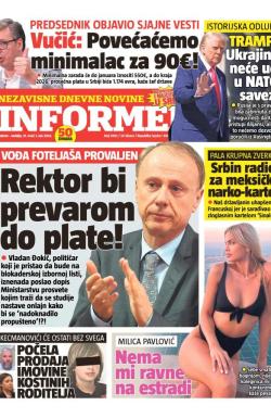Informer - broj 3992, 31. maj 2025.