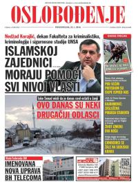 Oslobođenje - broj 24.846, 25. jan 2016.
