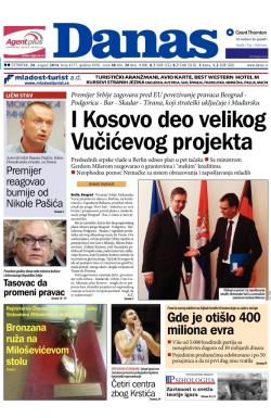 Danas - broj 6177, 28. avg 2014.