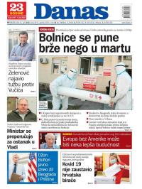 Danas - broj 8316, 6. jul 2020.