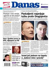 Danas - broj 5447, 28. avg 2012.